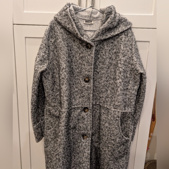 Caposhie Jackets & Blazers - Caposhie Hooded Long Coat